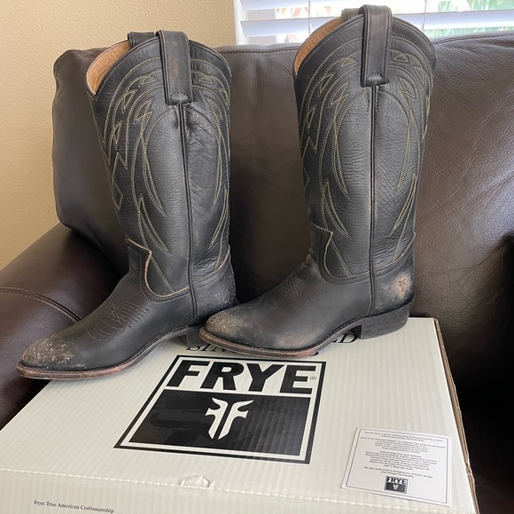 FRYE Boots Billy Pull On - 7 - Picture 2 of 8